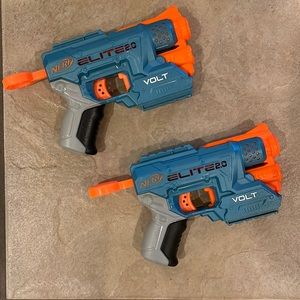 NERF Elite 2.0 Volt SD-1 Blaster x2